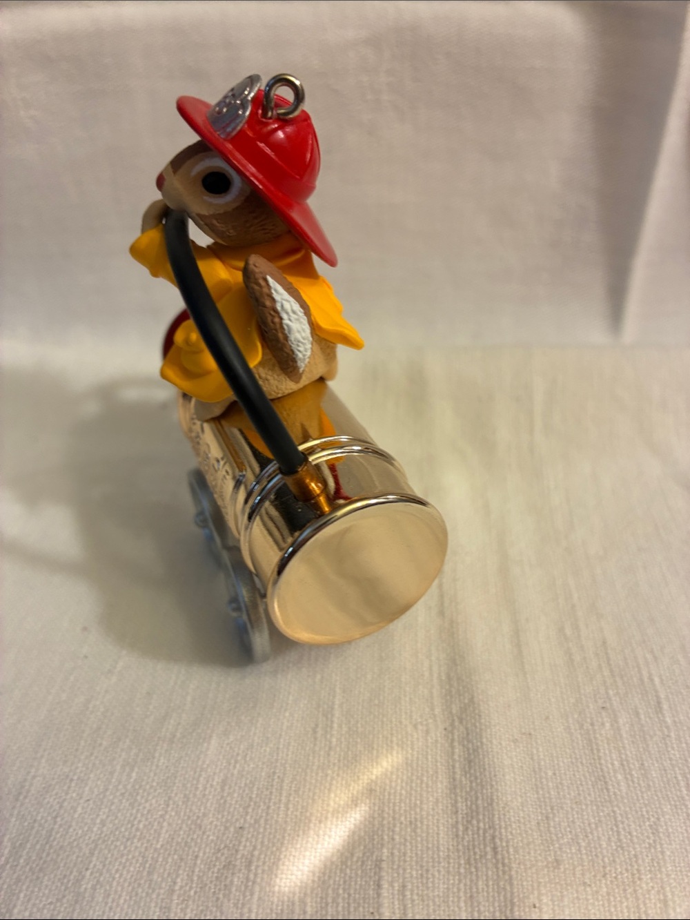 Hallmark Keepsake Ornament North Pole Reserve Firefighter Mouse Ornament 1998 - Picture 5 of 11